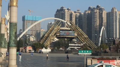 兴化八字桥广场