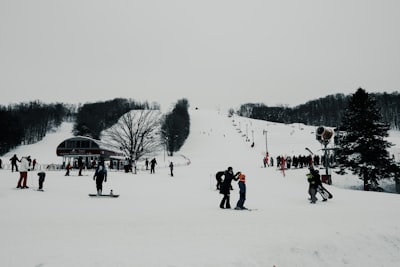 千山滑雪场旅游图片