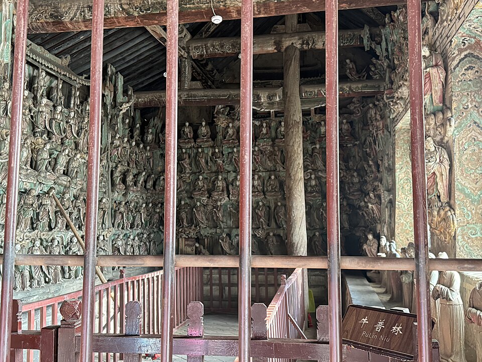 双林寺千佛殿右侧