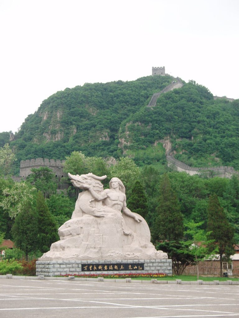 虎山长城实景图片