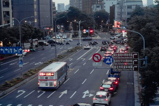 北屯市图书馆周边街景