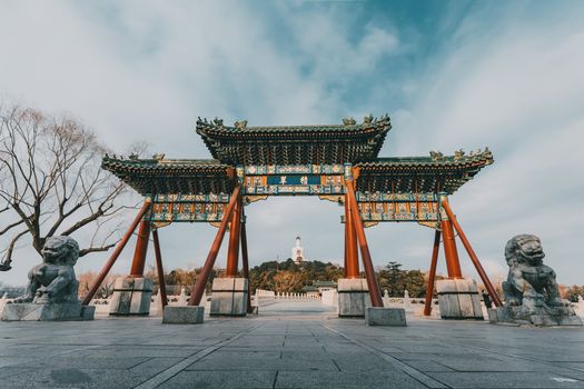 沧州狮城公园户外景