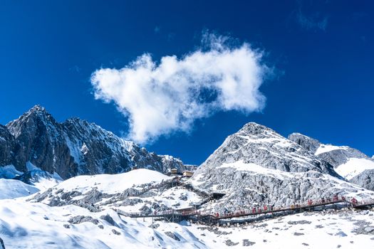 武隆仙女山全景实景