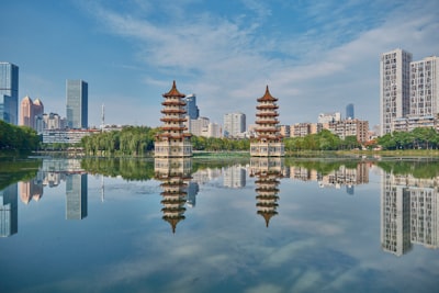 景洪大金塔实景图片