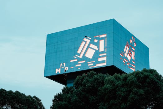 上海当代艺术博物馆建筑外观实景图片