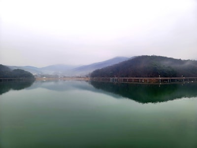 云竹湖实景图片
