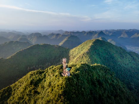 银山塔林实景图片
