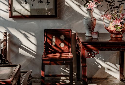 天津张学良故居室内实景