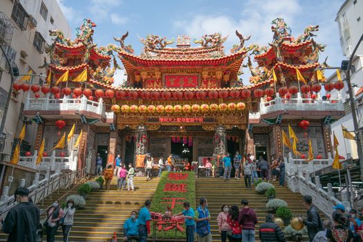 介休后土庙建筑外观