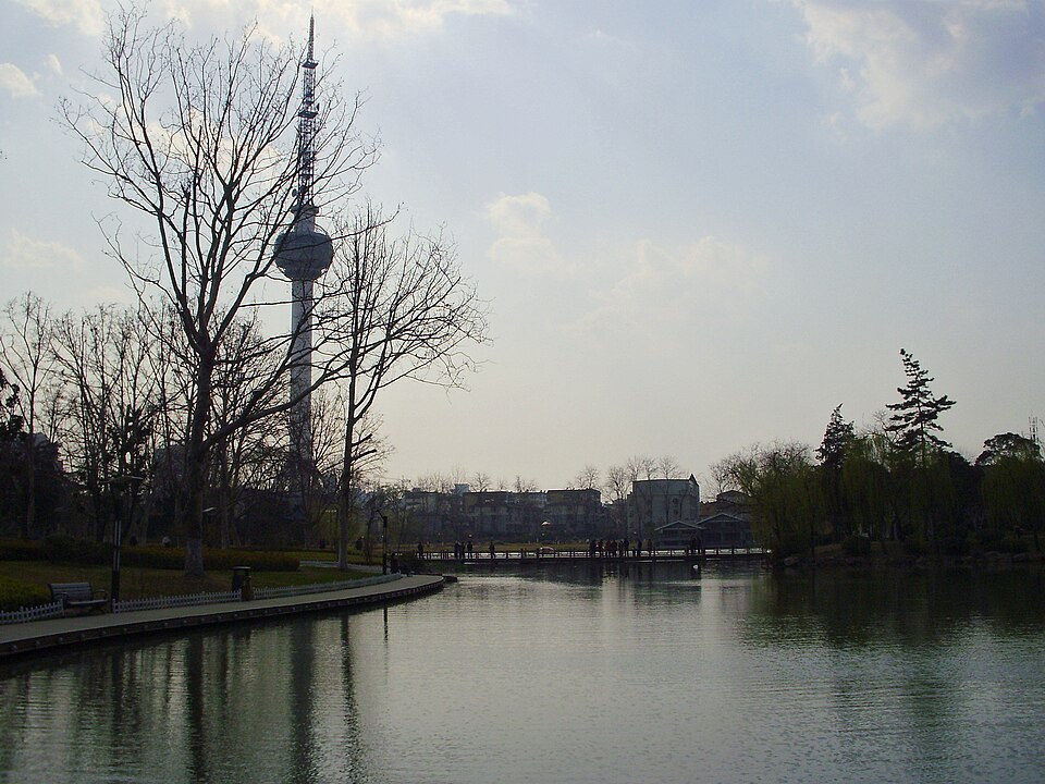 云龙湖公园湖景