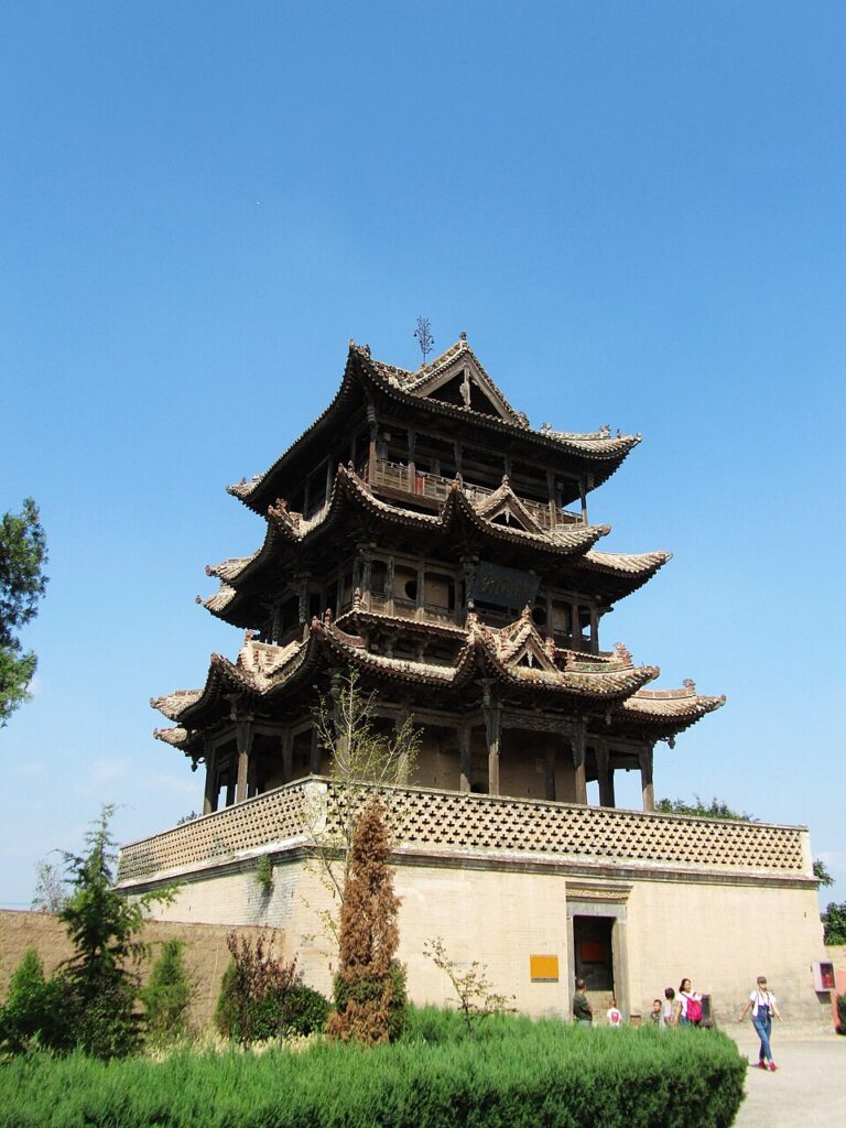后土祠秋风楼实景图片
