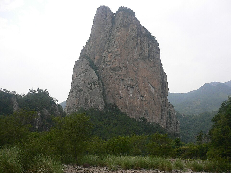 永嘉石桅岩实景