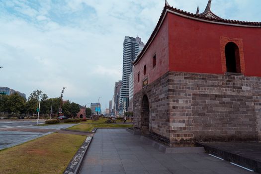 赵都邯郸古城墙旅游图片