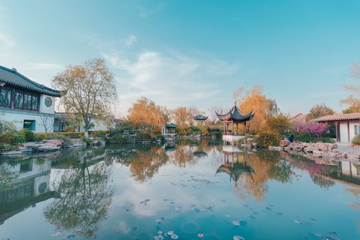 乌苏市九莲泉水景公园实景图片