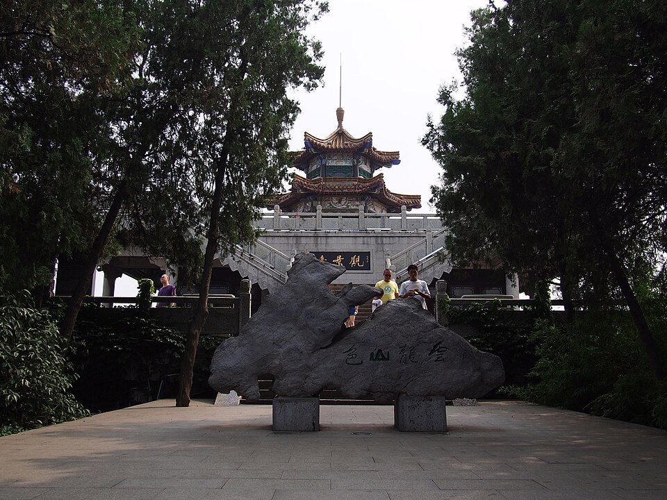 云龙山实景图片
