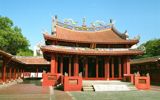 崔府君庙建筑细节