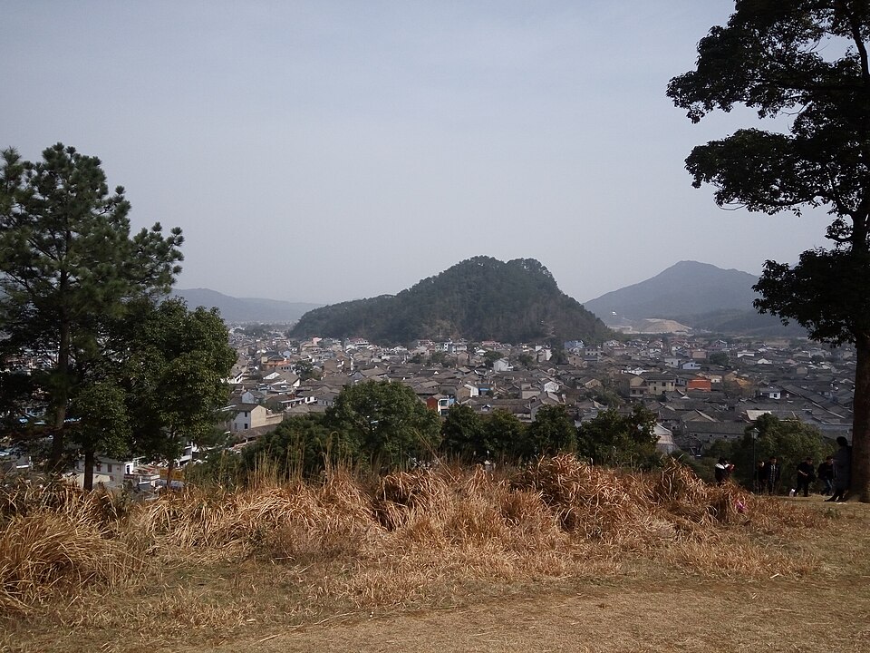 前童古镇全景俯瞰