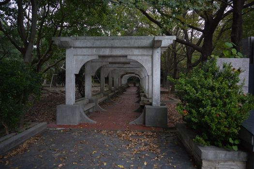新星市人民公园实景图