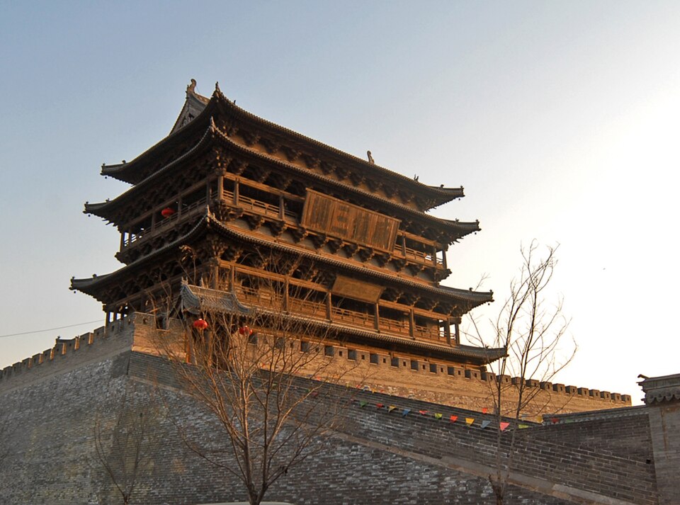 边靖楼正面实景