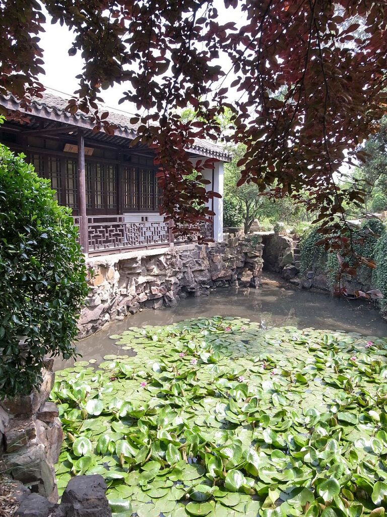 无锡梅园近景建筑实景图片
