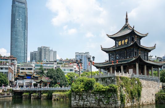 绛州三楼实景图片