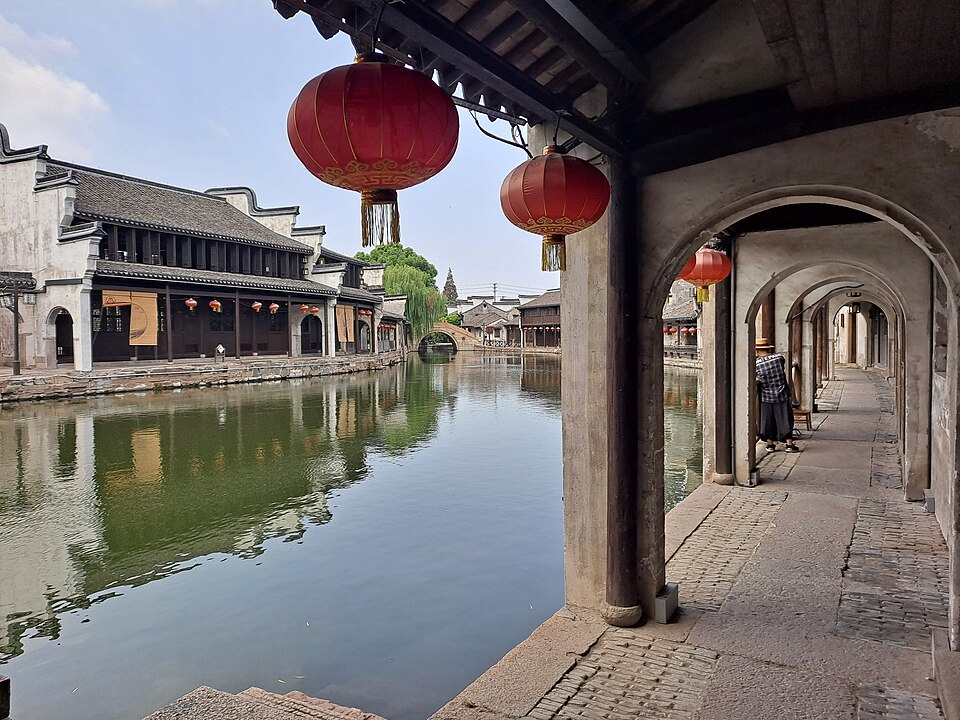 南浔古镇实景图片