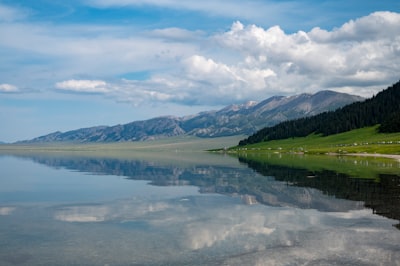 沙林湖实景图片