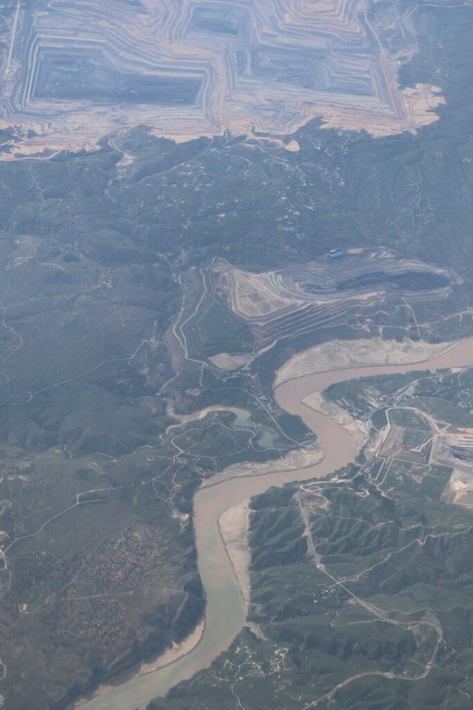 老牛湾黄河大峡谷实景