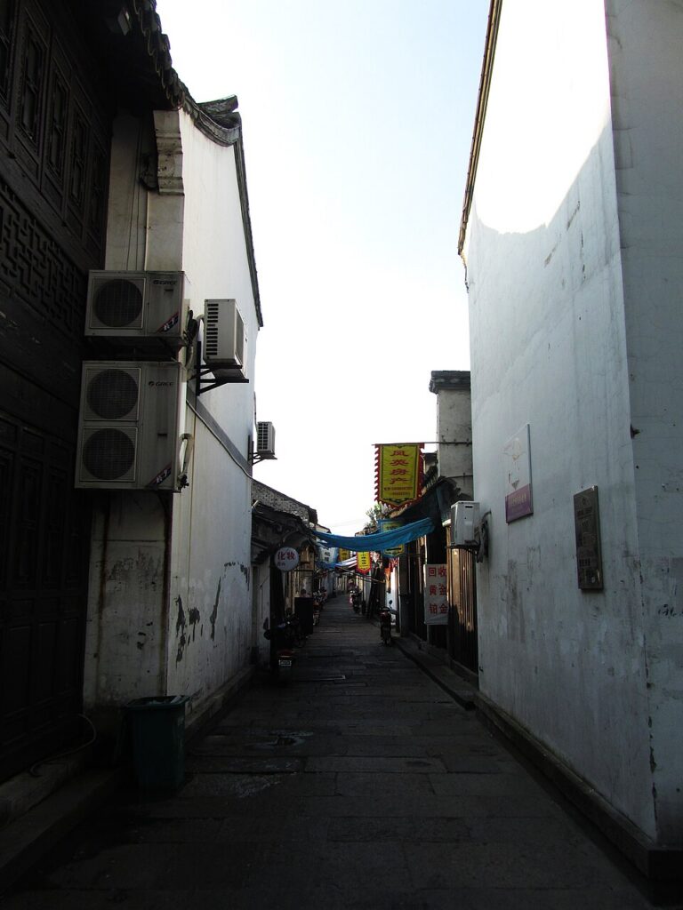 仓桥直街北向街景实景