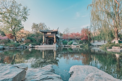 陶然亭公园实景图片