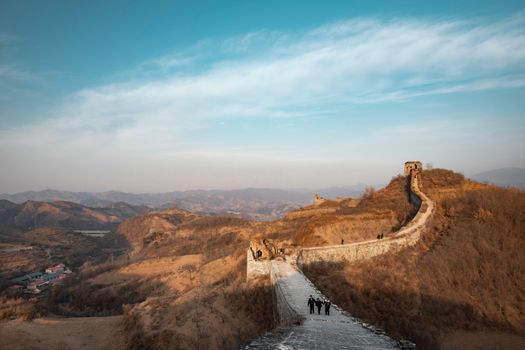 大同长城山地全景