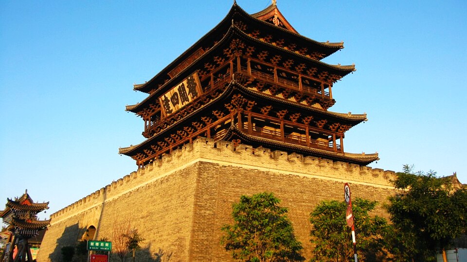 边靖楼侧面实景