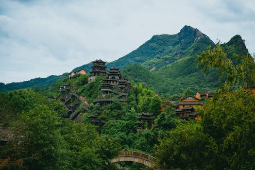大青山太伟景区实景图片