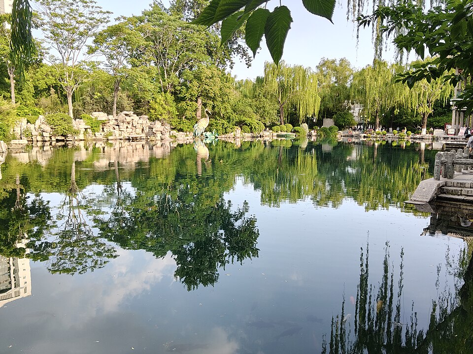 宁波五龙潭风景区实景图片