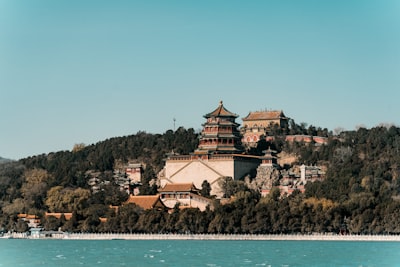 戒台寺建筑近水