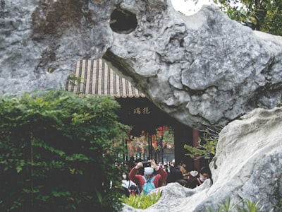 石花洞实景图片
