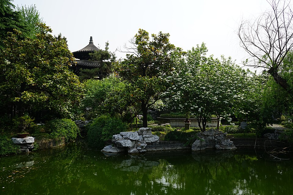 琼花观花园实景