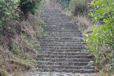 十八梯实景图片