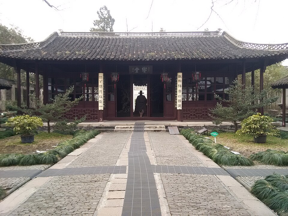 史可法纪念馆全景