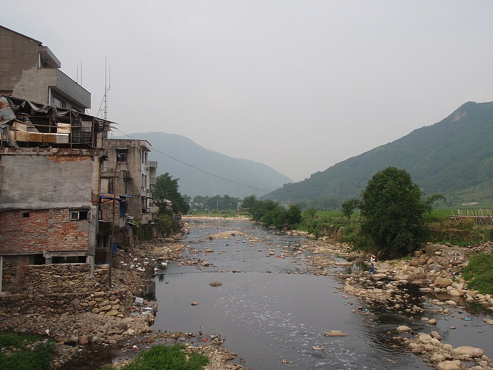 泽雅西岸溪流实景