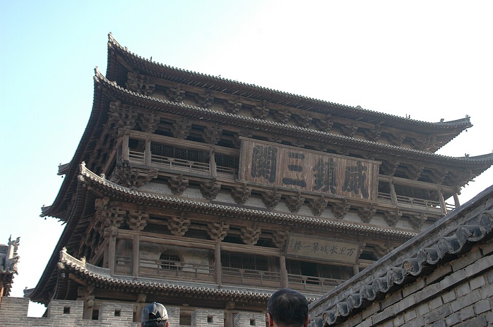 边靖楼全景实景图片