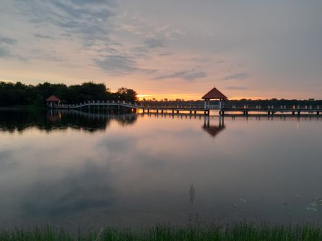泰丰湖实景图片