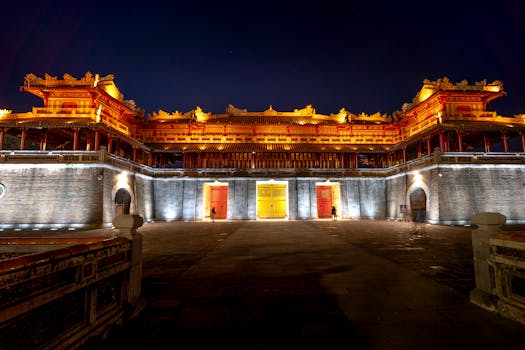 保晋公司旧址夜景图片