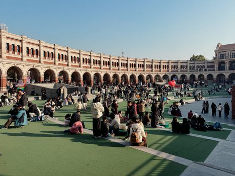 五家渠市军垦文化广场实景图片