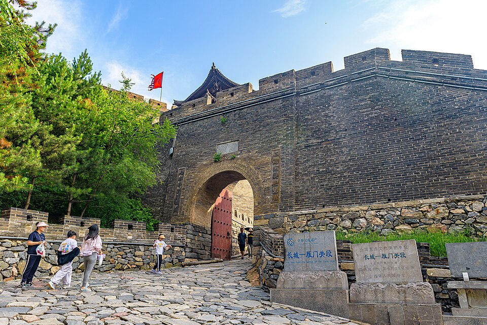 雁门关实景图片