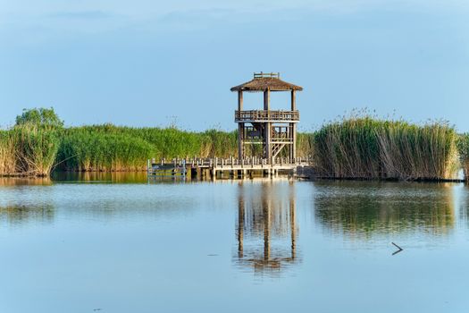 赛里木湖点将台实景图片