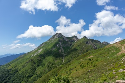 安泽太岳山晴朗景色