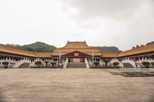 大汗行宫户外景观