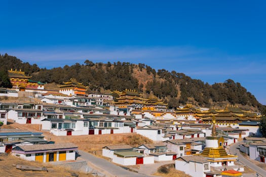 响堂山常乐寺旅游图片