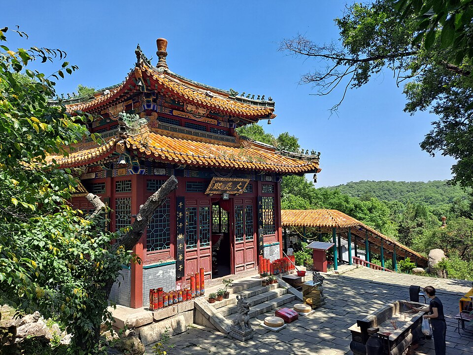 抚顺高尔山公园实景